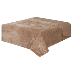 Double Sided Capri Brown Bedspread 200x220