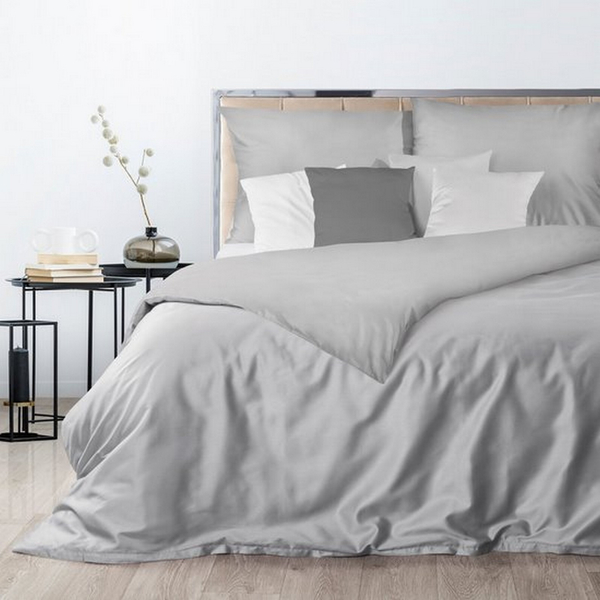 Bedding 140 x 200 2cz Satin Nova3 J.Grey