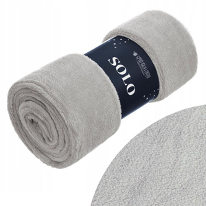 Blanket 200 x 220 Microfiber Solo Grey