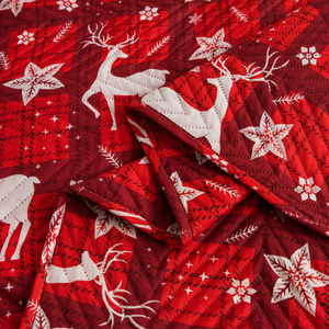 Narzuta 220 x 240 Tłoczona Świąteczna Levent 3231