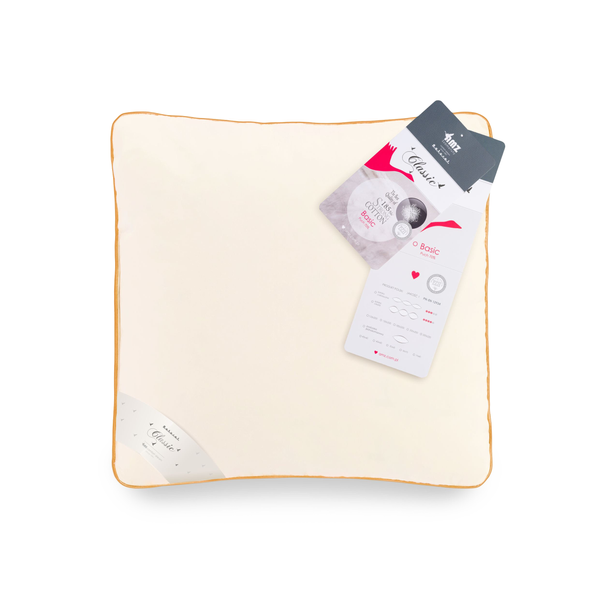 Poduszka Natural Classic Basic Krem 40x40