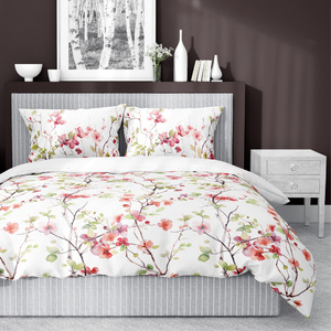 Bedding set 220 x 200 3pcs Asti Satin Cotton 5490A