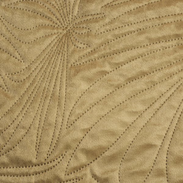 Narzuta 220 x 240 Pikowana Velvet Luiz4 Beż