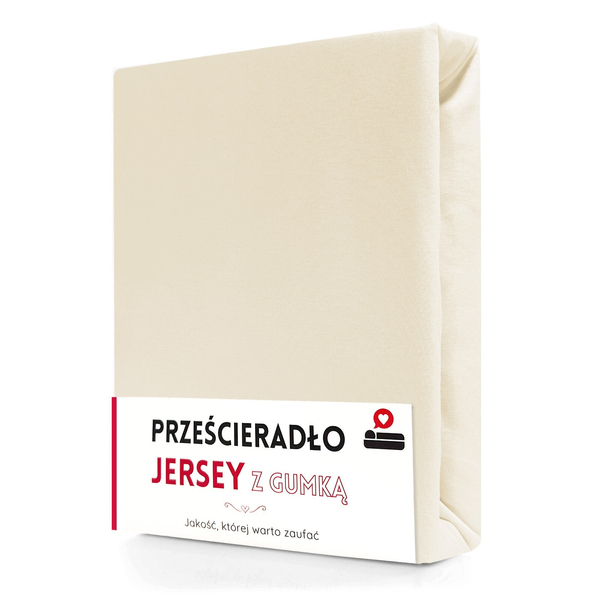 Prześcieradło 80 x 180 Jersey z Gumką Gaja 07