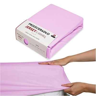 Prześcieradło 90 x 200 Jersey z Gumką Gaja 20