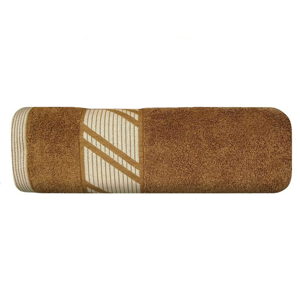 Towel 50 x 90 Cotton 500g/m2 Orion Caramel