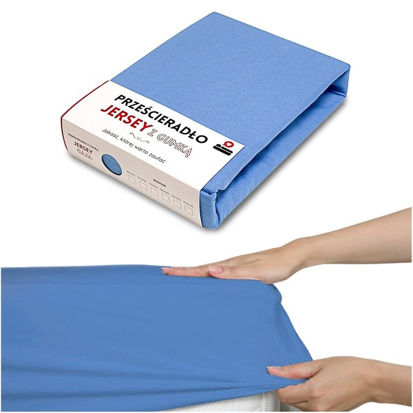 Prześcieradło 180 x 200 Jersey z Gumką Gaja 17