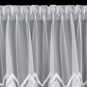 Decorative Curtain Mia 360 x 140 Tape White