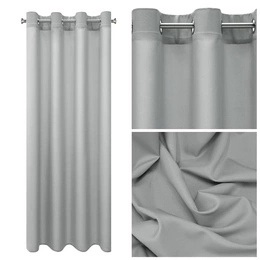 Rita Decorative Curtain 140 x 250 Steel Passage
