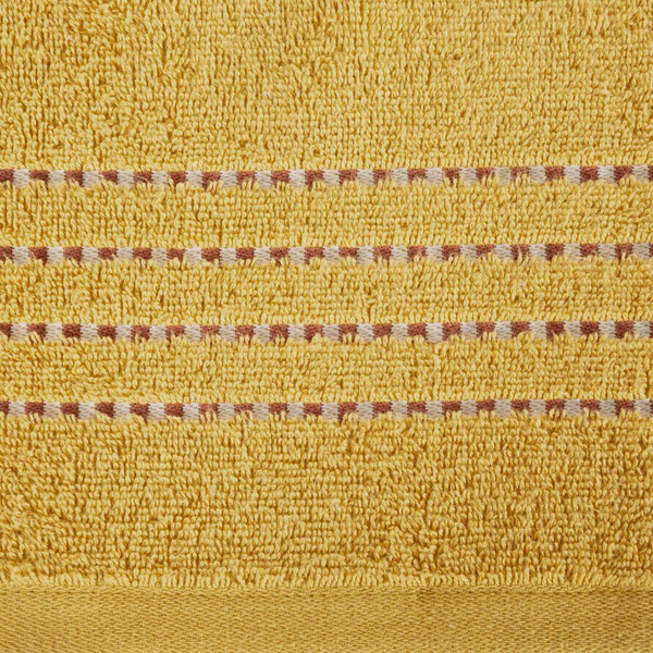 Ręcznik Kąpielowy Fiore (10) 70 x 140 Musztardowy