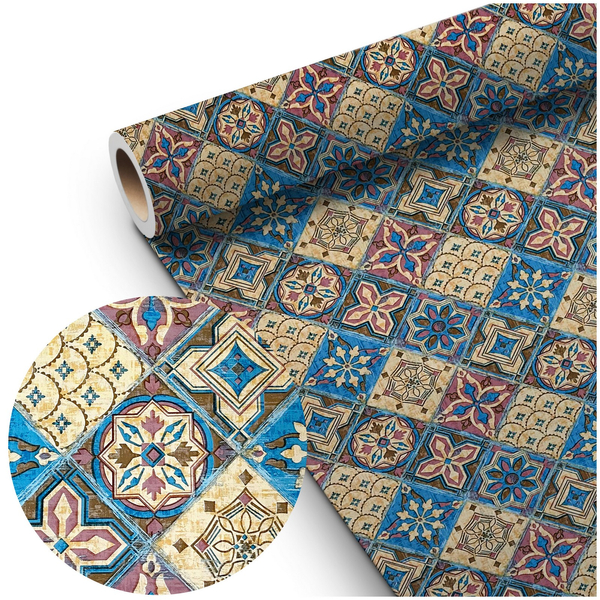 Tablecloth 140 cm Decorative by the Meter Lena 51