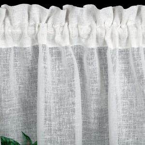 Firana 60 x 150 Dekoracyjna Gotowa CLOE B+Ziel