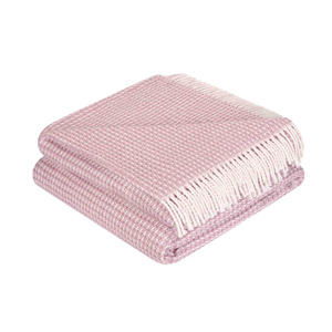 150 x 200 Cotton-Acrylic Check Powder Blanket