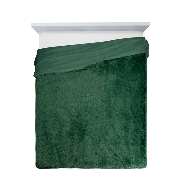 Blanket 170 x 210 Double-sided Fur Tifany1 C.Green