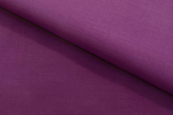 Cotton pillowcase 70 x 80 Single Ola Plum Purple