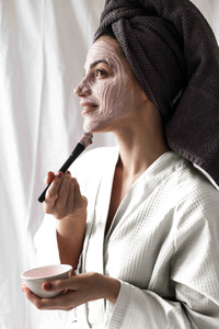 Gofer Waffle Cotton Bathrobe Murat XL White