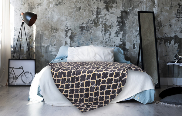 Koc 160 x 200 Mikrofibra Pietro Koniczyna 02