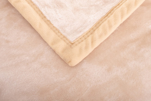 Blanket 200 x 220 Acrylic Solid Warm Yasemin 06