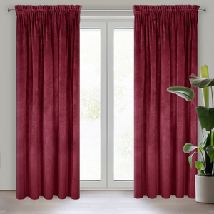 Zasłona 140 x 270 Gotowa Dekoracyjna Villa Bordo