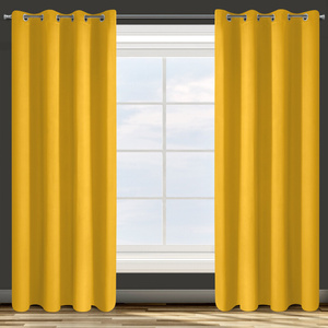 Curtain 135 x 250 Decorative Parisa Mustard