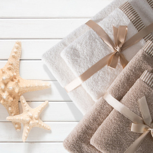 Towel Set 2 pcs Kos 50x90 70x140 Cream