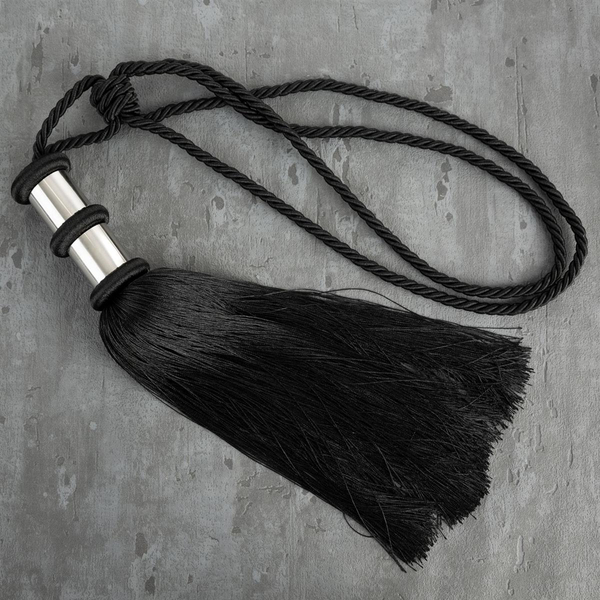 Decorative Cord for Curtains 78 x 38 Jolie Black