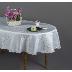 Oval Tablecloth 140 x 180 Stainproof Cllasic 022/1B