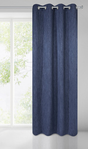Zasłona 135 x 250 Gotowa Dekoracyjna Rossie Granat