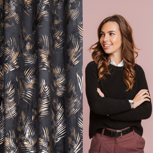 Zasłona 140 x 300 Dekoracyjna Taśma Gloria Cz+Sz