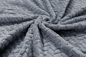 Koc 200 x 220 Mikrofibra Tłoczony Ardea Jodełka 13