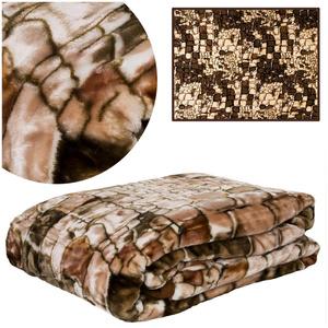 Color Acrylic Blanket A-933-2 Stones 160x210