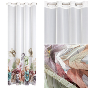 Curtain 140 x 250 Decorative Przel Nikola B+Green