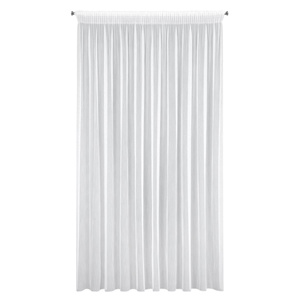 Decorative curtain Nice 350 x 270 Tape White