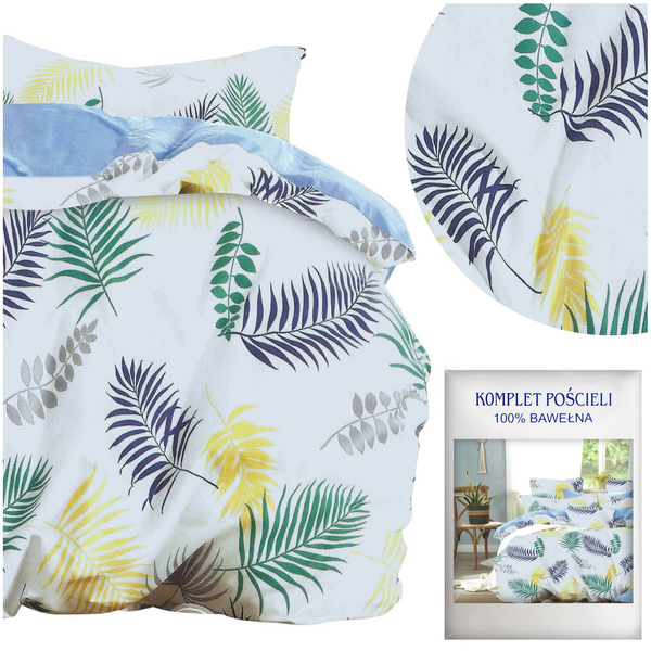 Cotton Satin Bedding No. A1425 160x200NP 3 parts