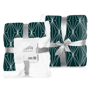 Koc 150 x 200 Mikrofibra Dwustronny Sherpa nr 043