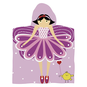 Ręcznik Kąpielowy 60 x 120 Kapturek Ponczo 09