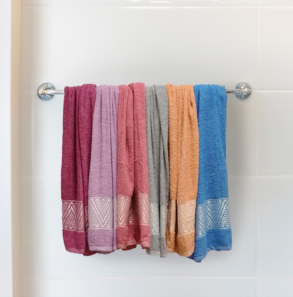 Towel Set 70 x 140 6pcs Cotton Narcis 09