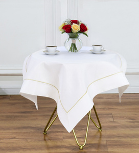 Tablecloth 85 x 85 Decorative Gold