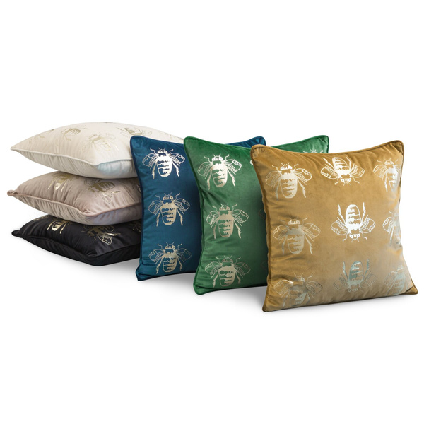 Poszewka 45 x 45 Dekoracyjna Velvet BLINK15 Bordowy