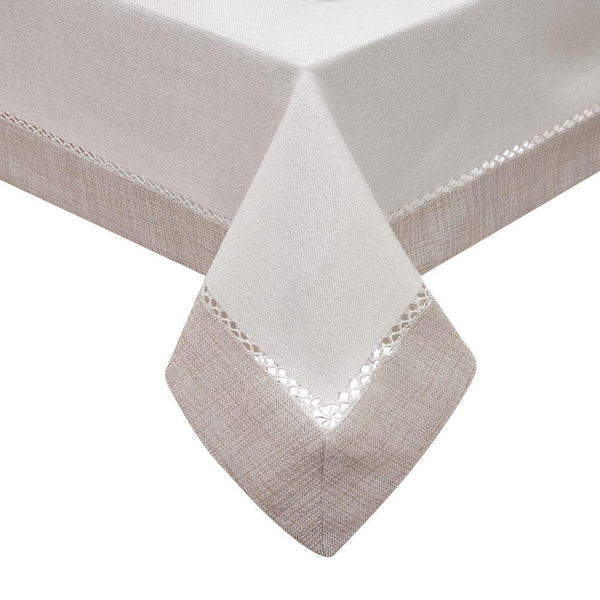 Tablecloth 140 x 220 Decorative Emma B + Silver