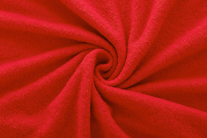 Terry sheet with elastic 016_D Red 160x200