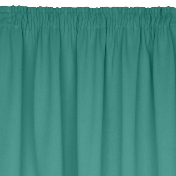 Zasłona Blackout Logan Taśma 140 x 270 Turkusowy