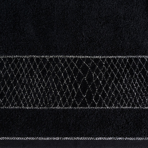 Ręcznik 30 x 50 Kąpielowy Żakard Rosa 06 Czarny