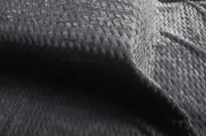 Blanket 200 x 220 Microfiber Embossed Zigzag C.Grafi