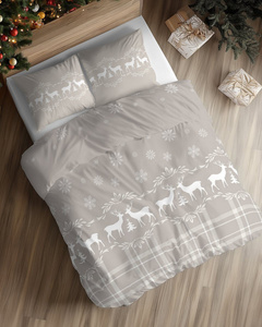 Bedding 160 x 200 3pc Asti Satin Cotton 5813A