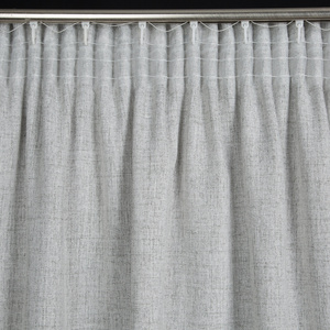 Curtain 140 x 280 Decorative Tape Blanka Silver