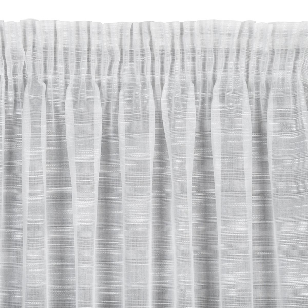 Ready-made curtain Astera on tape 140 x 270 White
