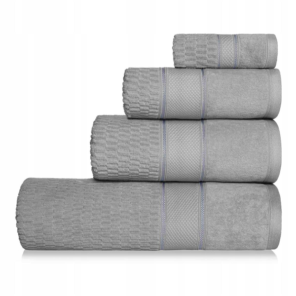 Kitchen Cloth 30 x 30 Cotton Velour Peru Grey