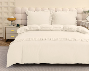 Bedding set 160 x 200 3 pieces with Ruffles Maximo 02