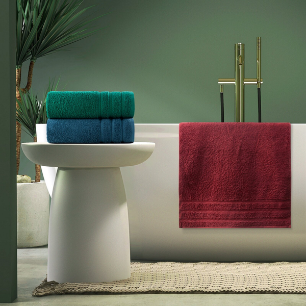 Towel 70 x 140 Bath Frotte Vito 04 Silver